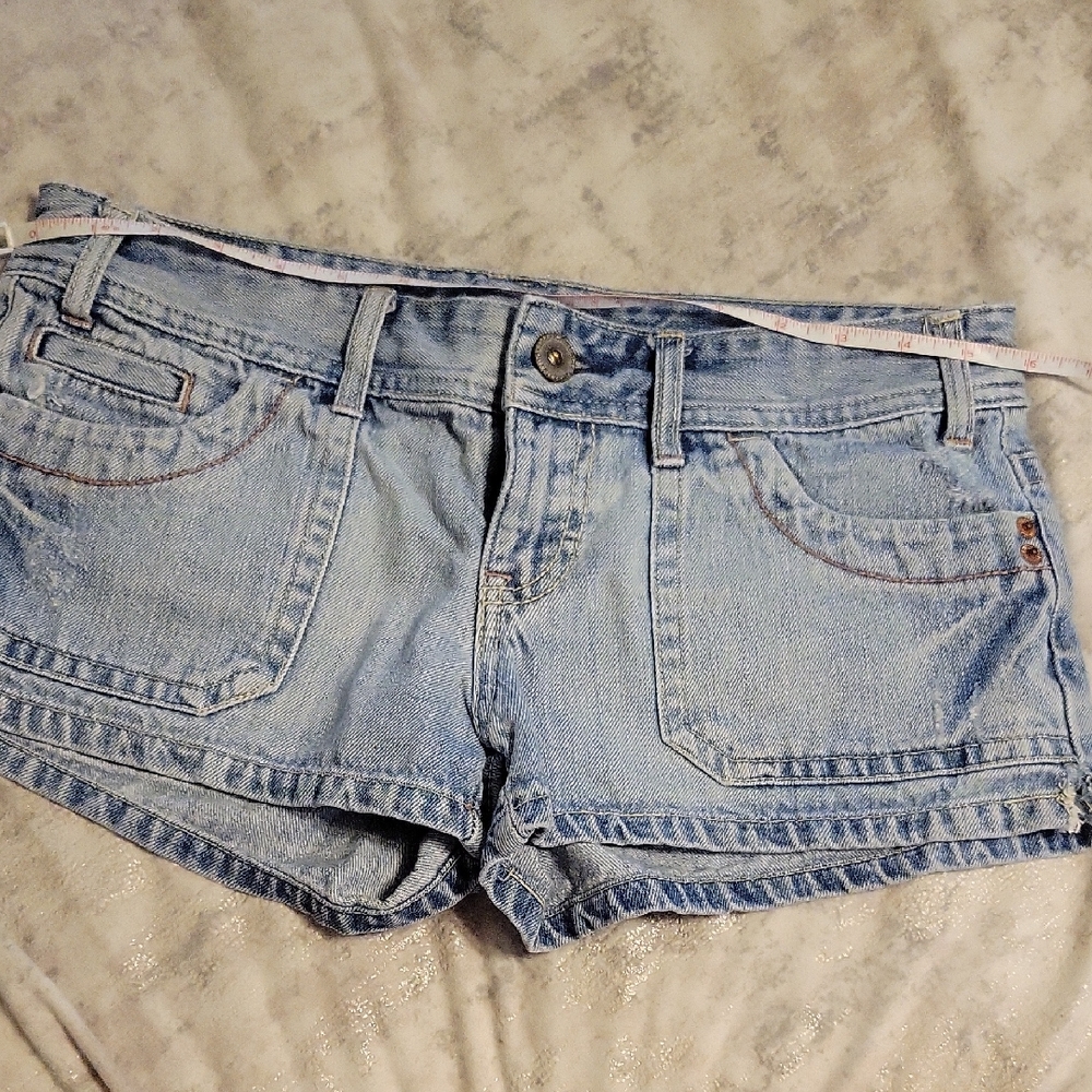 American Eagle Outfitters Light Wash Denim Shorts